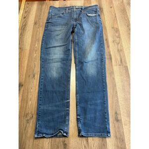 Devil-Dog Dungarees Jeans Mens 34x32 Blue Adult Athletic Slim Stretch Denim